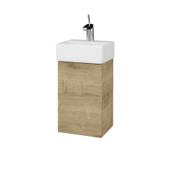 Dřevojas - Umyvadlová skříňka HOST SZD 35 - D09 Arlington / Bez úchytky T31 / D09 Arlington / Levé (516741D)