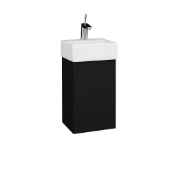 Dřevojas - Umyvadlová skříňka HOST SZD 35 - N03 Graphite / Bez úchytky T31 / N03 Graphite / Pravé (517847DP)