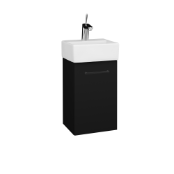 Dřevojas - Umyvadlová skříňka HOST SZD 35 - N03 Graphite / Úchytka T06 / N03 Graphite / Pravé (517847HP)