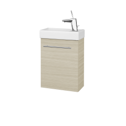 Dřevojas - Umyvadlová skříňka HOST SZD 40 - D04 Dub / Úchytka T02 / D04 Dub / Levé (518226B)