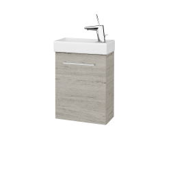 Dřevojas - Umyvadlová skříňka HOST SZD 40 - D05 Oregon / Úchytka T04 / D05 Oregon / Pravé (518295EP)