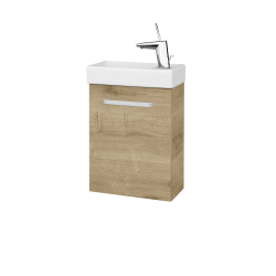 Dřevojas - Umyvadlová skříňka HOST SZD 40 - D09 Arlington / Úchytka T01 / D09 Arlington / Levé (518196A)