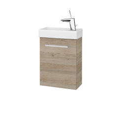 Dřevojas - Umyvadlová skříňka HOST SZD 40 - D17 Colorado / Úchytka T03 / D17 Colorado / Levé (518158C)