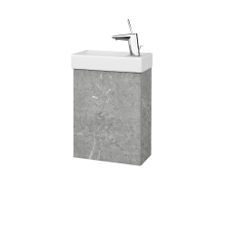 Dřevojas - Umyvadlová skříňka HOST SZD 40 - D20 Galaxy / Bez úchytky T31 / D20 Galaxy / Levé (518141D)