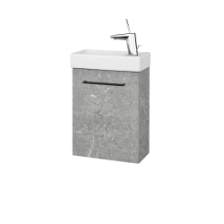 Dřevojas - Umyvadlová skříňka HOST SZD 40 - D20 Galaxy / Úchytka T06 / D20 Galaxy / Pravé (518363HP)