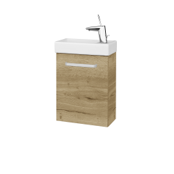 Dřevojas - Umyvadlová skříňka HOST SZD 40 - D26 Ontario / Úchytka T01 / D26 Ontario / Pravé (518424AP)