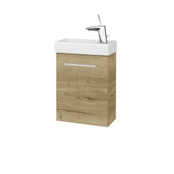 Dřevojas - Umyvadlová skříňka HOST SZD 40 - D26 Ontario / Úchytka T04 / D26 Ontario / Levé (518080E)