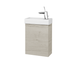 Dřevojas - Umyvadlová skříňka HOST SZD 40 - D28 Alberta / Bez úchytky T31 / D28 Alberta / Pravé (518448DP)