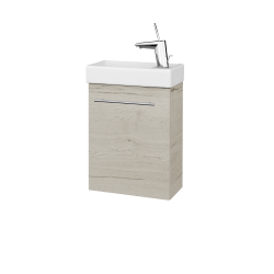 Dřevojas - Umyvadlová skříňka HOST SZD 40 - D28 Alberta / Úchytka T02 / D28 Alberta / Levé (518066B)