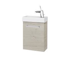 Dřevojas - Umyvadlová skříňka HOST SZD 40 - D28 Alberta / Úchytka T03 / D28 Alberta / Levé (518066C)