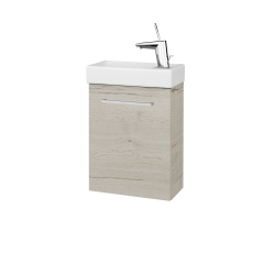 Dřevojas - Umyvadlová skříňka HOST SZD 40 - D28 Alberta / Úchytka T04 / D28 Alberta / Levé (518066E)