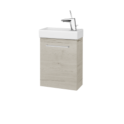 Dřevojas - Umyvadlová skříňka HOST SZD 40 - D28 Alberta / Úchytka T04 / D28 Alberta / Pravé (518448EP)