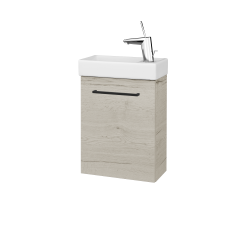 Dřevojas - Umyvadlová skříňka HOST SZD 40 - D28 Alberta / Úchytka T06 / D28 Alberta / Levé (518066H)