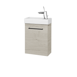 Dřevojas - Umyvadlová skříňka HOST SZD 40 - D28 Alberta / Úchytka T06 / D28 Alberta / Pravé (518448HP)