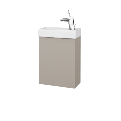 Dřevojas - Umyvadlová skříňka HOST SZD 40 - N07 Stone / Bez úchytky T31 / N07 Stone / Levé (518257D)