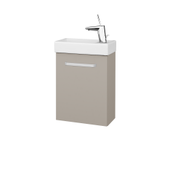 Dřevojas - Umyvadlová skříňka HOST SZD 40 - N07 Stone / Úchytka T01 / N07 Stone / Levé (518257A)