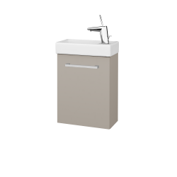 Dřevojas - Umyvadlová skříňka HOST SZD 40 - N07 Stone / Úchytka T03 / N07 Stone / Pravé (518585CP)
