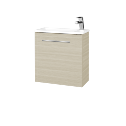 Dřevojas - Umyvadlová skříňka HOST SZD 50 - D04 Dub / Úchytka T02 / D04 Dub / Levé (515652B)