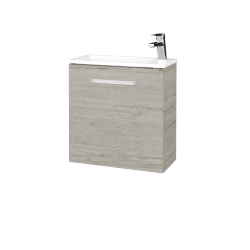 Dřevojas - Umyvadlová skříňka HOST SZD 50 - D05 Oregon / Úchytka T01 / D05 Oregon / Pravé (516345AP)