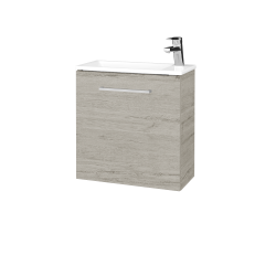 Dřevojas - Umyvadlová skříňka HOST SZD 50 - D05 Oregon / Úchytka T04 / D05 Oregon / Pravé (516345EP)