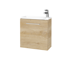 Dřevojas - Umyvadlová skříňka HOST SZD 50 - D15 Nebraska / Úchytka T04 / D15 Nebraska / Levé (515607E)