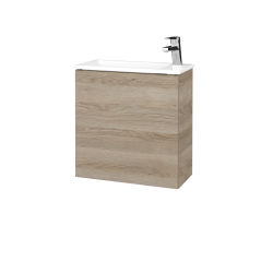 Dřevojas - Umyvadlová skříňka HOST SZD 50 - D17 Colorado / Bez úchytky T31 / D17 Colorado / Pravé (516406DP)