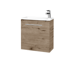 Dřevojas - Umyvadlová skříňka HOST SZD 50 - D23 Herkules / Úchytka T02 / D23 Herkules / Levé (515546B)