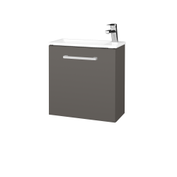 Dřevojas - Umyvadlová skříňka HOST SZD 50 - N06 Lava / Úchytka T03 / N06 Lava / Pravé (516581CP)