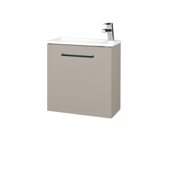 Dřevojas - Umyvadlová skříňka HOST SZD 50 - N07 Stone / Úchytka T06 / N07 Stone / Levé (515713H)