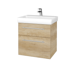 Dřevojas - Umyvadlová skříňka PROJECT SZZ2 60 - D15 Nebraska / Úchytka T02 / D15 Nebraska (322472B)