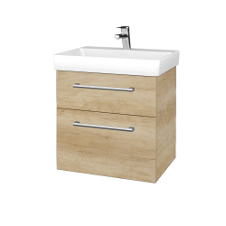 Dřevojas - Umyvadlová skříňka PROJECT SZZ2 60 - D15 Nebraska / Úchytka T03 / D15 Nebraska (322472C)