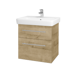 Dřevojas - Umyvadlová skříňka Q MAX SZZ2 60 - D09 Arlington / Úchytka T02 / D09 Arlington (115098B)