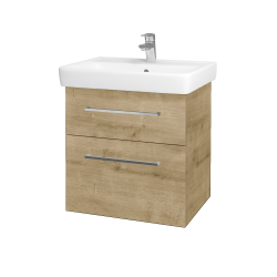 Dřevojas - Umyvadlová skříňka Q MAX SZZ2 60 - D09 Arlington / Úchytka T04 / D09 Arlington (115098E)