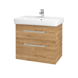 Dřevojas - Umyvadlová skříňka Q MAX SZZ2 70 - D09 Arlington / Úchytka T03 / D09 Arlington (115401C)