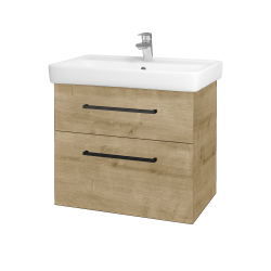 Dřevojas - Umyvadlová skříňka Q MAX SZZ2 70 - D09 Arlington / Úchytka T06 / D09 Arlington (115401H)