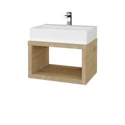 Dřevojas - Umyvadlová skříňka STORM SZO 60 (umyvadlo Kube) - D09 Arlington (155223)