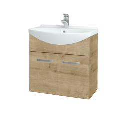 Dřevojas - Umyvadlová skříňka TAKE IT SZD2 65 - D09 Arlington / Úchytka T01 / D09 Arlington (151140A)