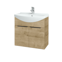 Dřevojas - Umyvadlová skříňka TAKE IT SZD2 65 - D09 Arlington / Úchytka T07 / D09 Arlington (151140I)