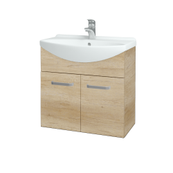 Dřevojas - Umyvadlová skříňka TAKE IT SZD2 65 - D15 Nebraska / Úchytka T01 / D15 Nebraska (205850A)