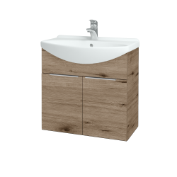 Dřevojas - Umyvadlová skříňka TAKE IT SZD2 65 - D23 Herkules / Úchytka T05 / D23 Herkules (458034F)