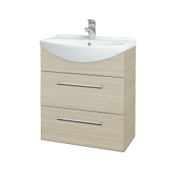 Dřevojas - Umyvadlová skříňka TAKE IT SZZ2 65 - D04 Dub / Úchytka T03 / D04 Dub (133801C)