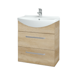 Dřevojas - Umyvadlová skříňka TAKE IT SZZ2 65 - D15 Nebraska / Úchytka T01 / D15 Nebraska (207458A)