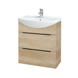 Dřevojas - Umyvadlová skříňka TAKE IT SZZ2 65 - D15 Nebraska / Úchytka T07 / D15 Nebraska (207458I)