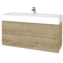 Dřevojas - Umyvadlová skříňka VARIANTE SZZ2 120 pro umyvadlo Duravit Vero - D09 Arlington / D09 Arlington (267643)