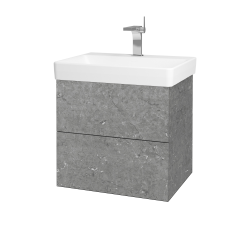 Dřevojas - Umyvadlová skříňka VARIANTE SZZ2 60 pro umyvadlo Laufen Pro S - D20 Galaxy / D20 Galaxy (259211)