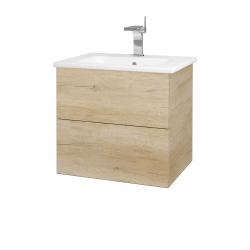 Dřevojas - Umyvadlová skříňka VARIANTE SZZ2 60 (umyvadlo Euphoria) - D15 Nebraska / D15 Nebraska (188467)