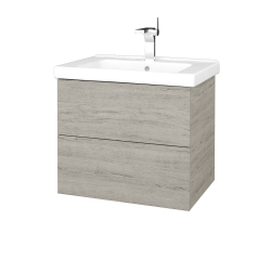 Dřevojas - Umyvadlová skříňka VARIANTE SZZ2 65 (umyvadlo Harmonia) - D05 Oregon / D05 Oregon (191245)