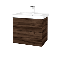 Dřevojas - Umyvadlová skříňka VARIANTE SZZ2 65 (umyvadlo Harmonia) - D06 Ořech / D06 Ořech (191252)