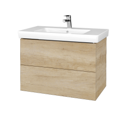 Dřevojas - Umyvadlová skříňka VARIANTE SZZ2 80 pro umyvadlo Subway 2.0 - D15 Nebraska / D15 Nebraska (273767)