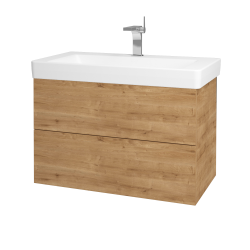 Dřevojas - Umyvadlová skříňka VARIANTE SZZ2 85 pro umyvadlo Laufen Pro S - D09 Arlington / D09 Arlington (164034)